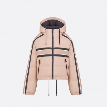 DIOR DiorAlps 후드 크롭 푸퍼 재킷