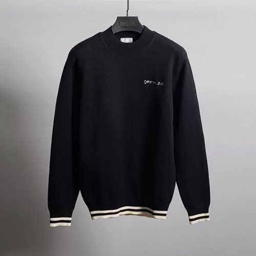 DI*R   로고자수 캐시미어 니트