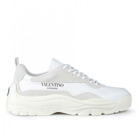 발렌*노 VALENTINO 반시 검보이 스니커즈 - 화이트 & 그레이