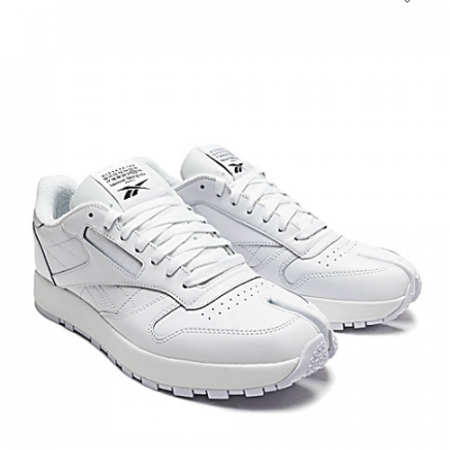 리복X메종 마르지엘라 클래식 레더 타비 스니커즈 - 화이트