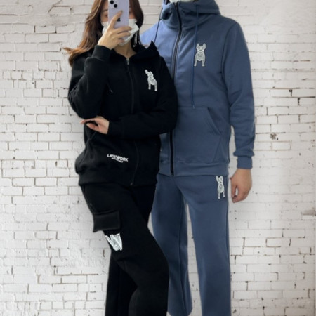 라이프워크   D 후드 덤블 기모세트 (남여공용)