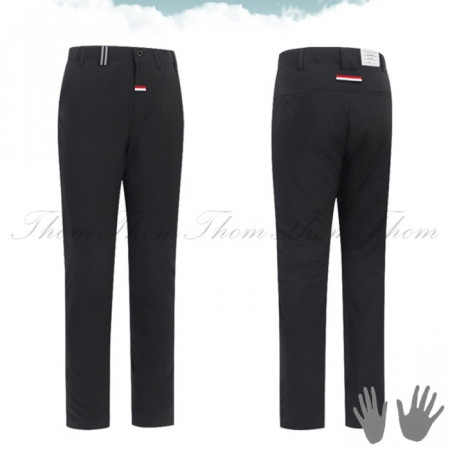 톰브*운   슬림핏 덕다운 밴딩 패딩팬츠