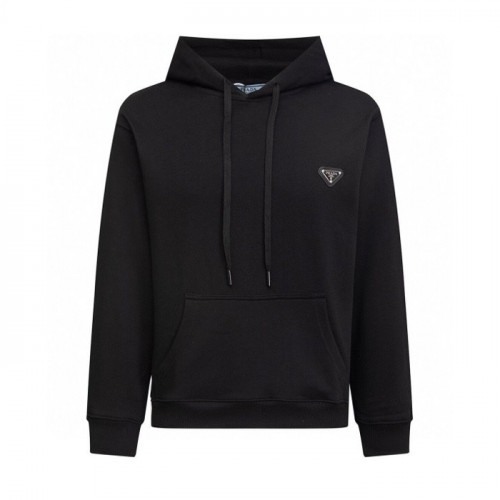 PRA*A   메탈 플레이트 코튼 후드