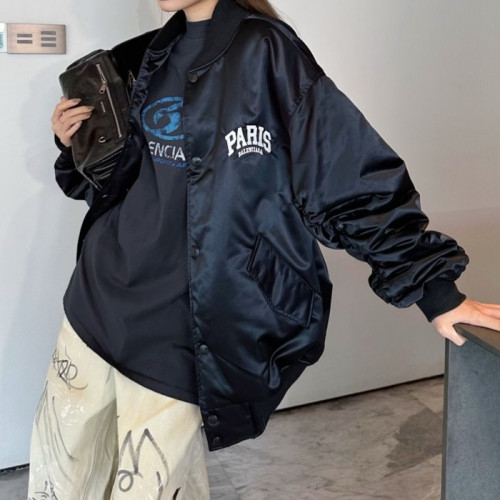 발렌시*가   시티 파리스 나일론 바시티 자켓