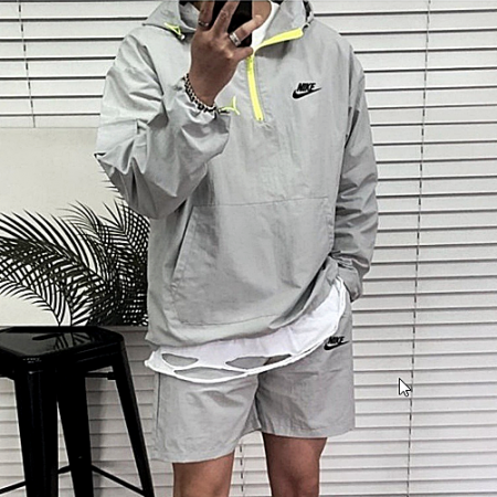 나*키 NIKE 스포티 아노락 셋업 SET