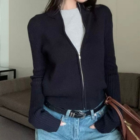 MIU M*U   풀집업 니트 (846)