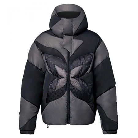 LOUIS VUITTON 모노플라워 퀼티드 다운자켓