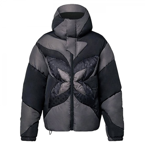 LOUIS VUITTON 모노플라워 퀼티드 다운자켓