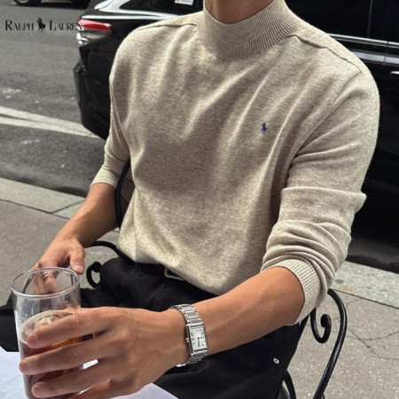 POLO 랄프*렌   워셔블 캐시 반폴라 니트