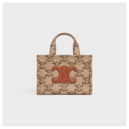 CELINE 스몰 타이스 카바스 - 트리옹프 텍스타일