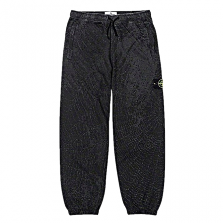 SUPREME x STONE ISLAND 스파이더 다이드 스웻팬츠