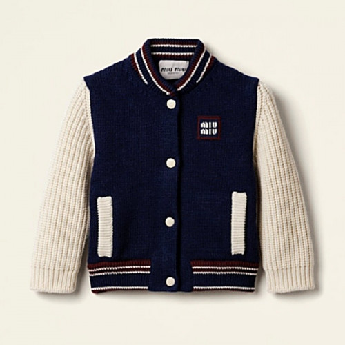 미우 MIUMIU 울 & 캐시미어 가디건