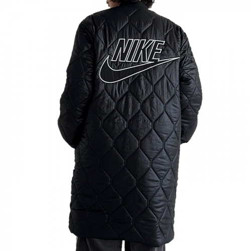 NIKE 스우시 롱 누빔패딩