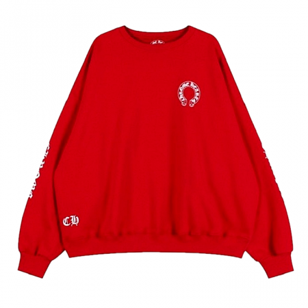 크롬*츠 Chrome hearts 베이직 기모 맨투맨