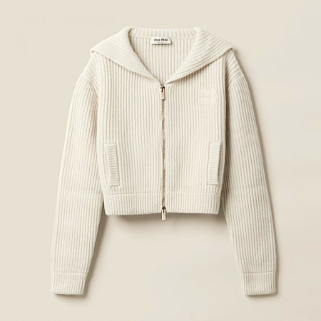 미우 MIUMIU 울&캐시미어 니트 가디건