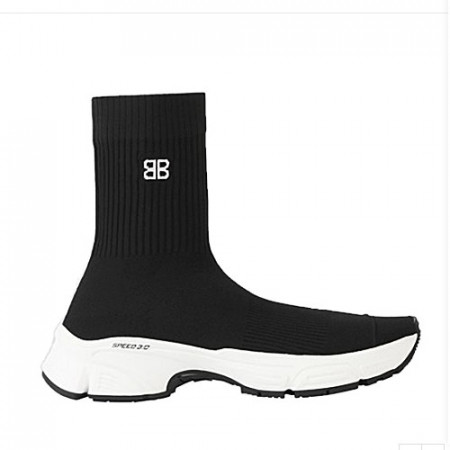 발렌시*가 BALENCIAGA 스피드 러너 3.0 스니커즈 - 블랙