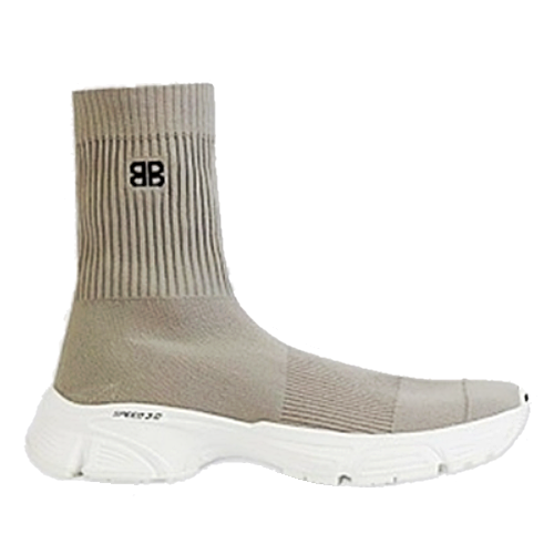 발렌시*가 BALENCIAGA 스피드 러너 3.0 스니커즈 - 그레이