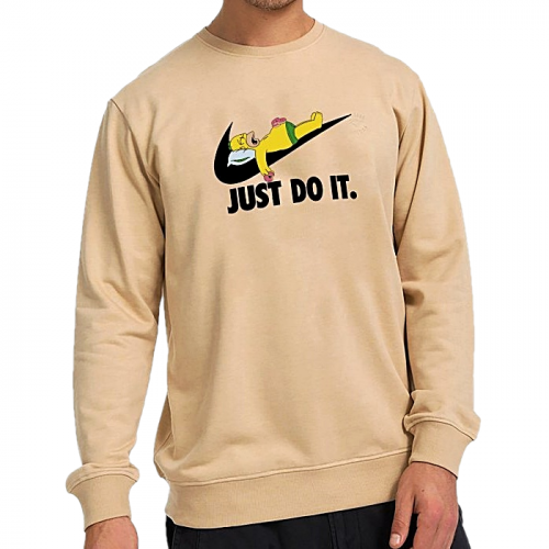 NIKE 슬리핑 심슨 맨투맨