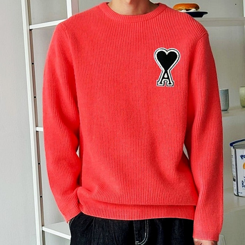 AMI 라운드 하찌 니트