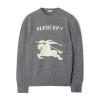 BURBERRY EKD 울 캐시미어 스웨터 - 그레이