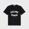 CELINE PARIS 루즈 티셔츠 - 블랙
