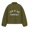 FEAR OF GOD ESSENTIALS 텍스쳐드 나일론 필드자켓