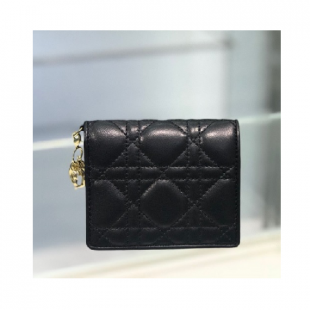 디올 오블리크 자카드 새들 반지갑