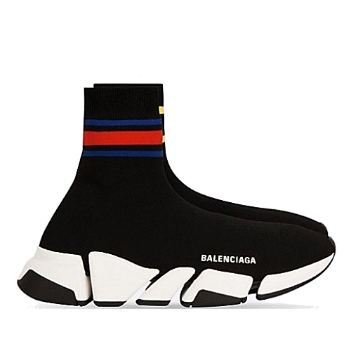 BALENCIAGA 스피드러너 2.0 블랙&멀티컬러 리사이클드