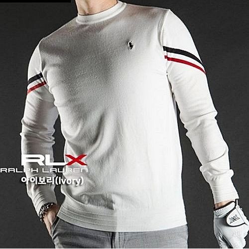 RALPH LAUREN RLX GOLF 라펠 포니 크루넥 니트