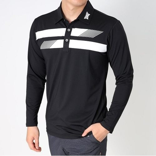 (국내배송) PX 가슴두줄 목나염 긴팔티