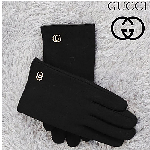 구* 마몬트 로고 모직 장갑