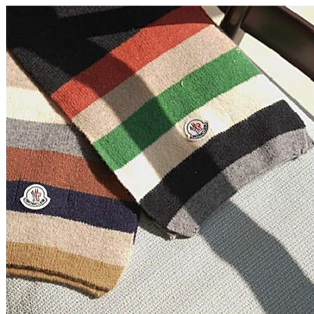 몽클*어 울니트 머플러