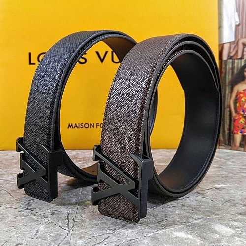 NEW 루이*통 타이가 밸트 ㅡ블랙로고
