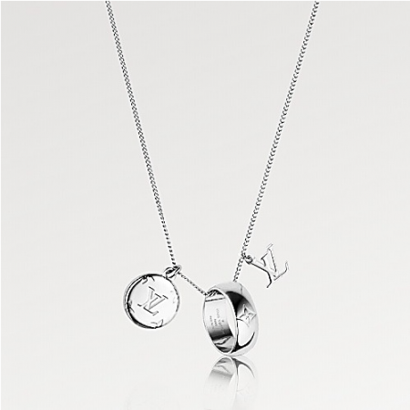 LOUIS VUITTON 모노그램 참스 목걸이