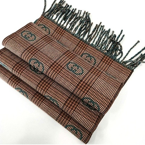 구* GG로고 캐시미어 머플러 - 그린