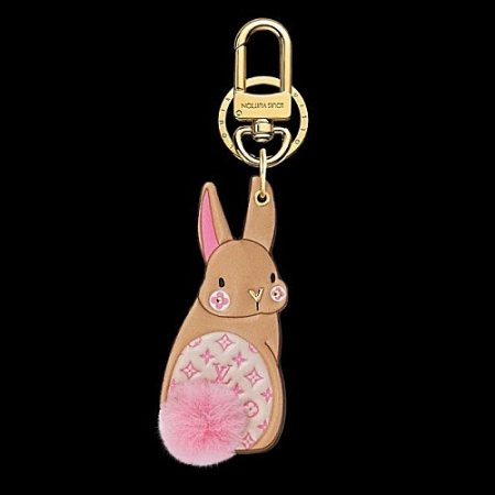 LOUIS VUITTON LV 버니 백 참 & 키 홀더