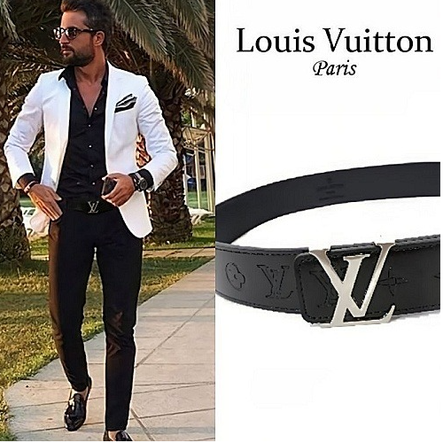 루이*통 LV 로고 벨트