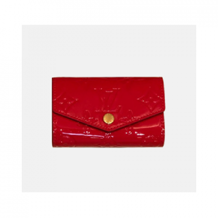 루이비통 2019 모노그램 베르니 키 퍼스 레드