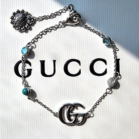 GUCCI 더블 G 플라워 팔찌