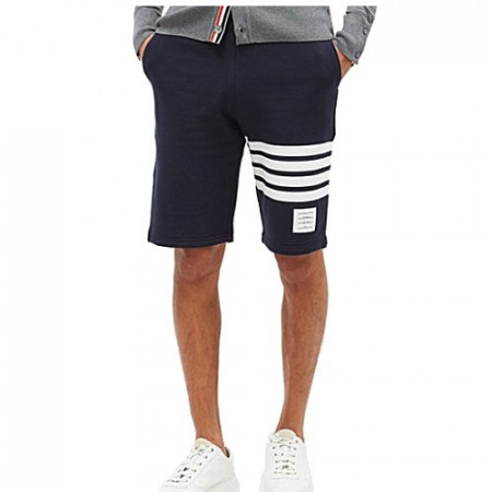 톰브** 4-바 코튼 저지 쇼츠