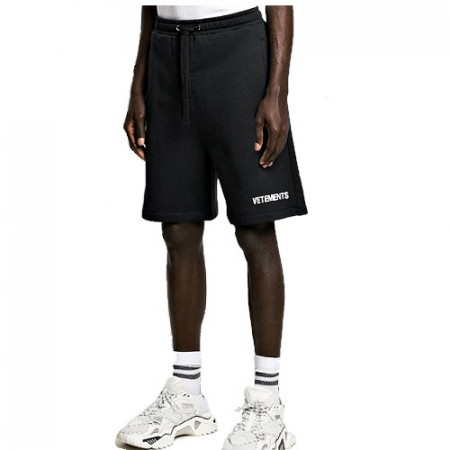 베트* VETEMENTS 더블 로고 하프팬츠