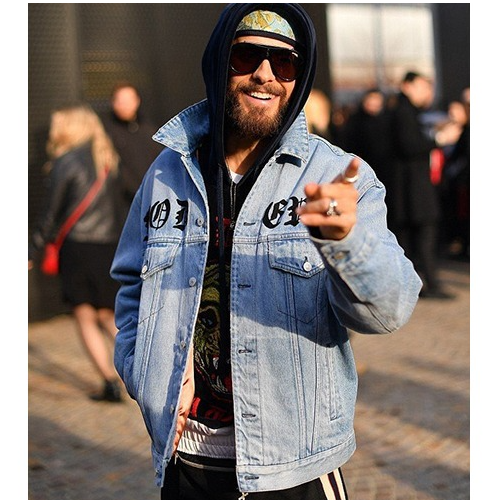 Gucci 모던플라워 데님 자켓