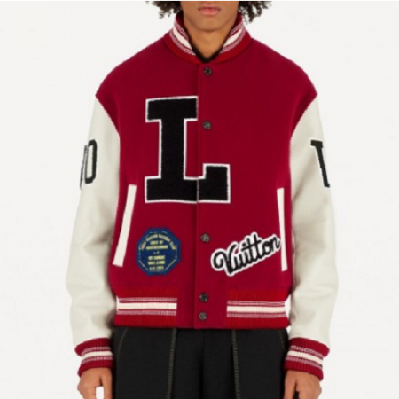 Louis Vuitton 위드패치 베이스볼 재킷
