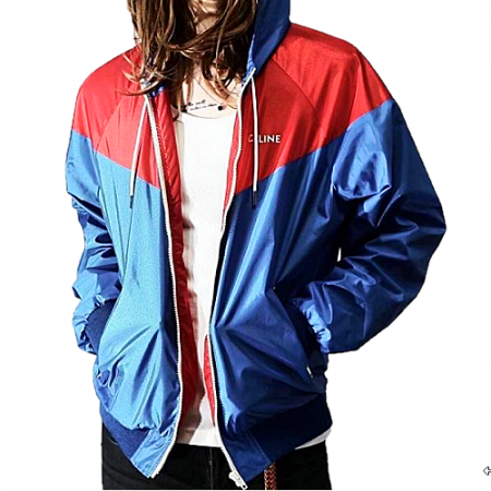 셀린* 후드 윈드브레이커 집업