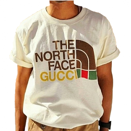 GUCCI X 노스페이스 크루넥 티셔츠
