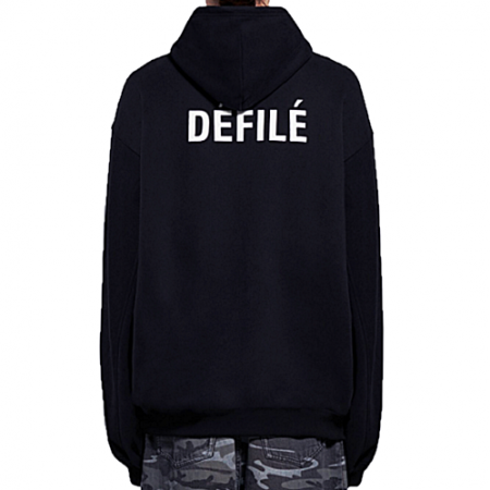 Balenciaga 디파일 오버사이즈 후드