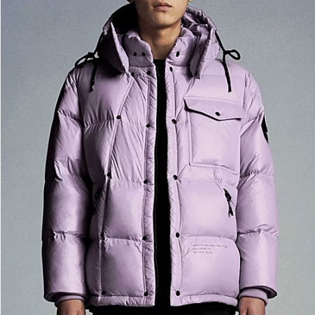 몽클*어 프라그먼트 Anthemyx 앤더믹스 다운 패딩 - 라이트라일락