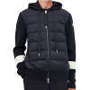 몽클레어 MONCLER 프런트 니트다운 후드 패딩