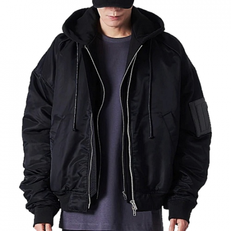 준지 Juun.J 디테처블 MA-1 항공 패딩 - 박서준 착용