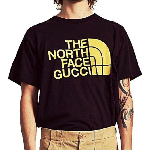 구* X 노스페이스 웹로고 크루넥 티셔츠